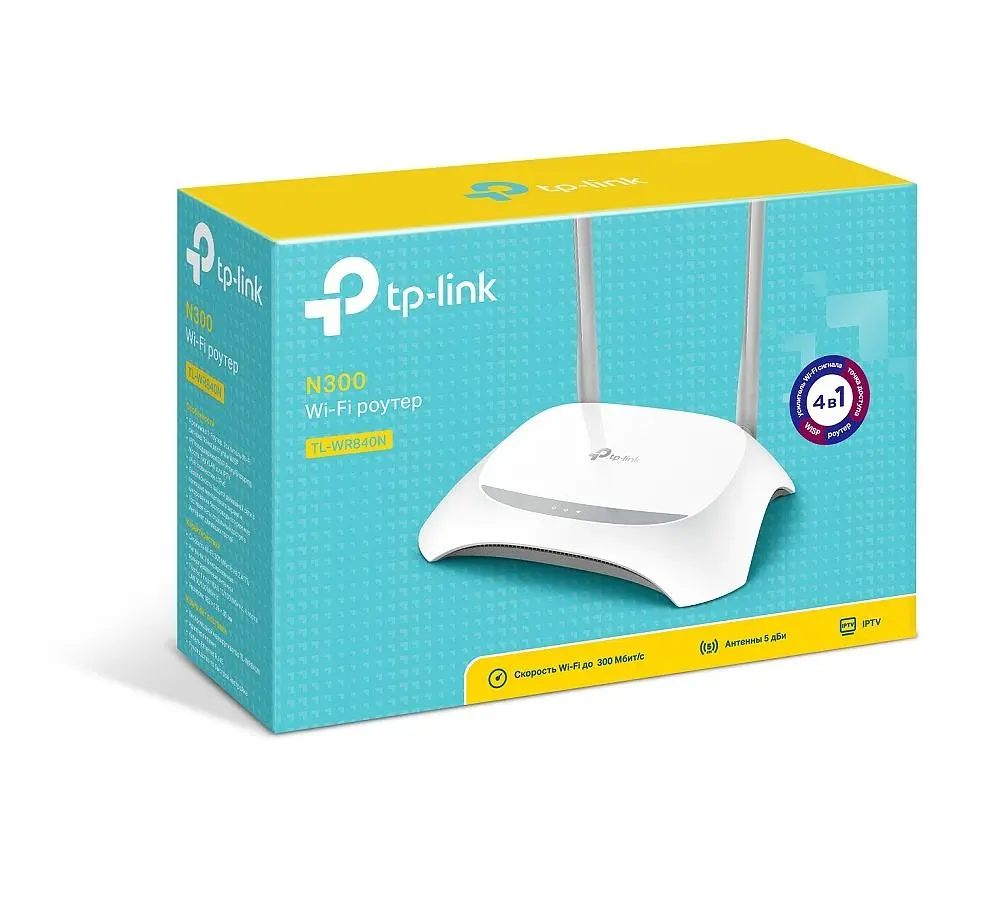 Бездротовий маршрутизатор (роутер) TP-Link TL-WR840N [47037] - фото 4