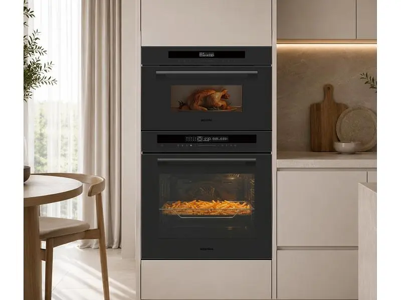 Мікрохвильовка з грилем Interline MWG 934 SSG BA Pure Black - фото 7