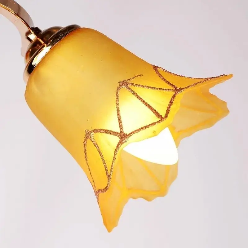 Люстра потолочная Brille флористика E14 40W G (LK-334C/2) - фото 2