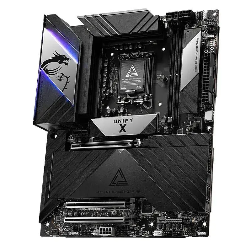 Материнська плата MSI MEG Z890 UNIFY-X (MEG Z890 UNIFY-X) (Socket 1851, Intel Z890, ATX) - фото 2