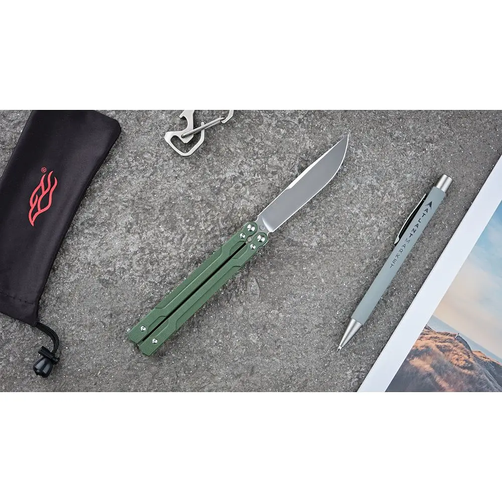 Нiж-метелик Ganzo G766-GR балiсонг - фото 8