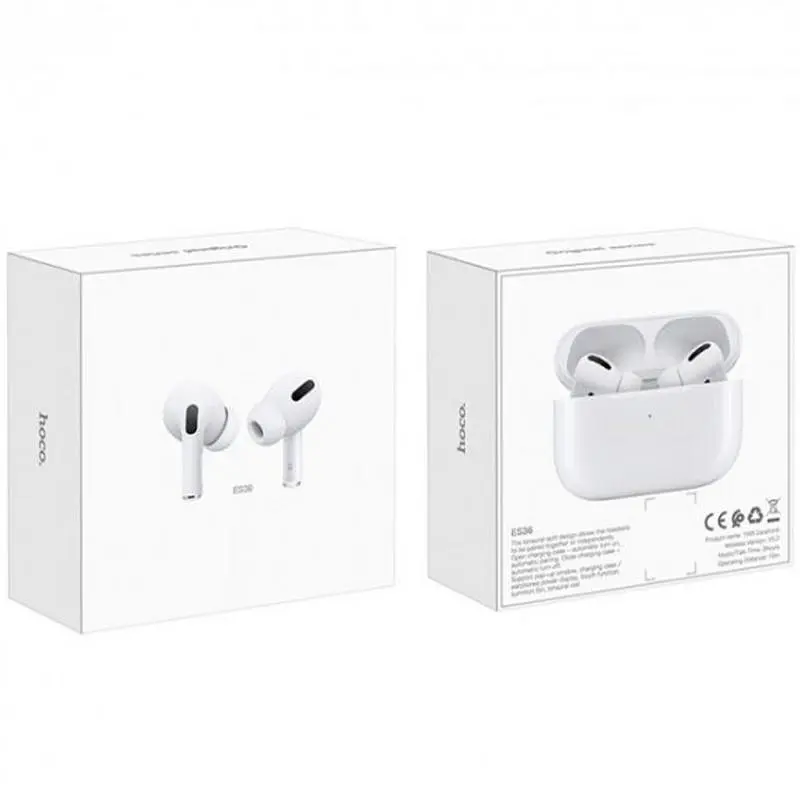Стерео гарнітура Bluetooth Hoco ES38 White - фото 3