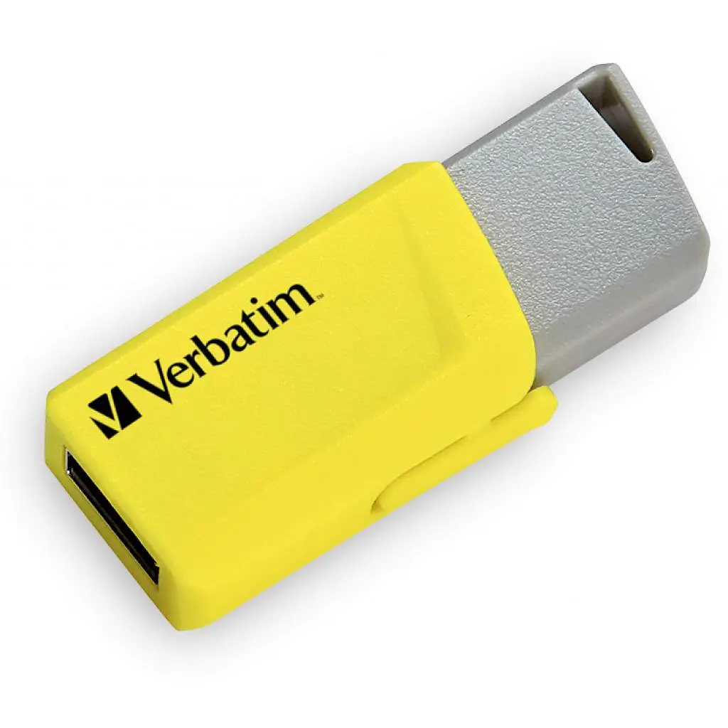 Флеш-накопичувач Verbatim USB флеш накопичувач 3x16GB Store 'n' Click Red/Blue/Yellow USB 3.2 (49306) - фото 3