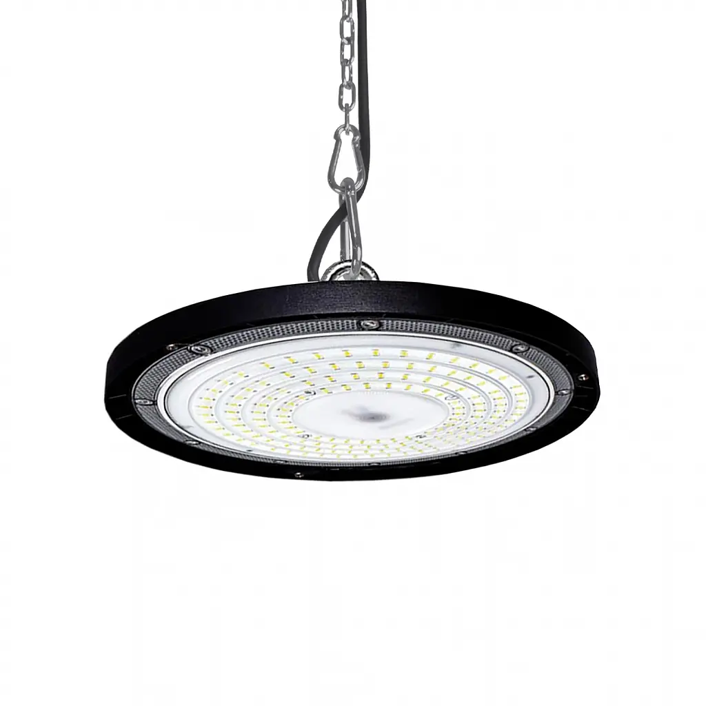 LED світильник Videx High Bay 100W 5000K 12000Lm 220V висотний чорний (VL-HBe03-1005B) - фото 6