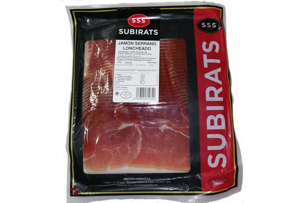 Хамон Subirats Jamon Serrano 500 г