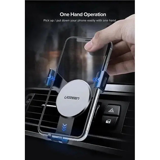 Автотримач UGREEN LP130 Air Vent Mount Phone Holder (40907) - фото 6