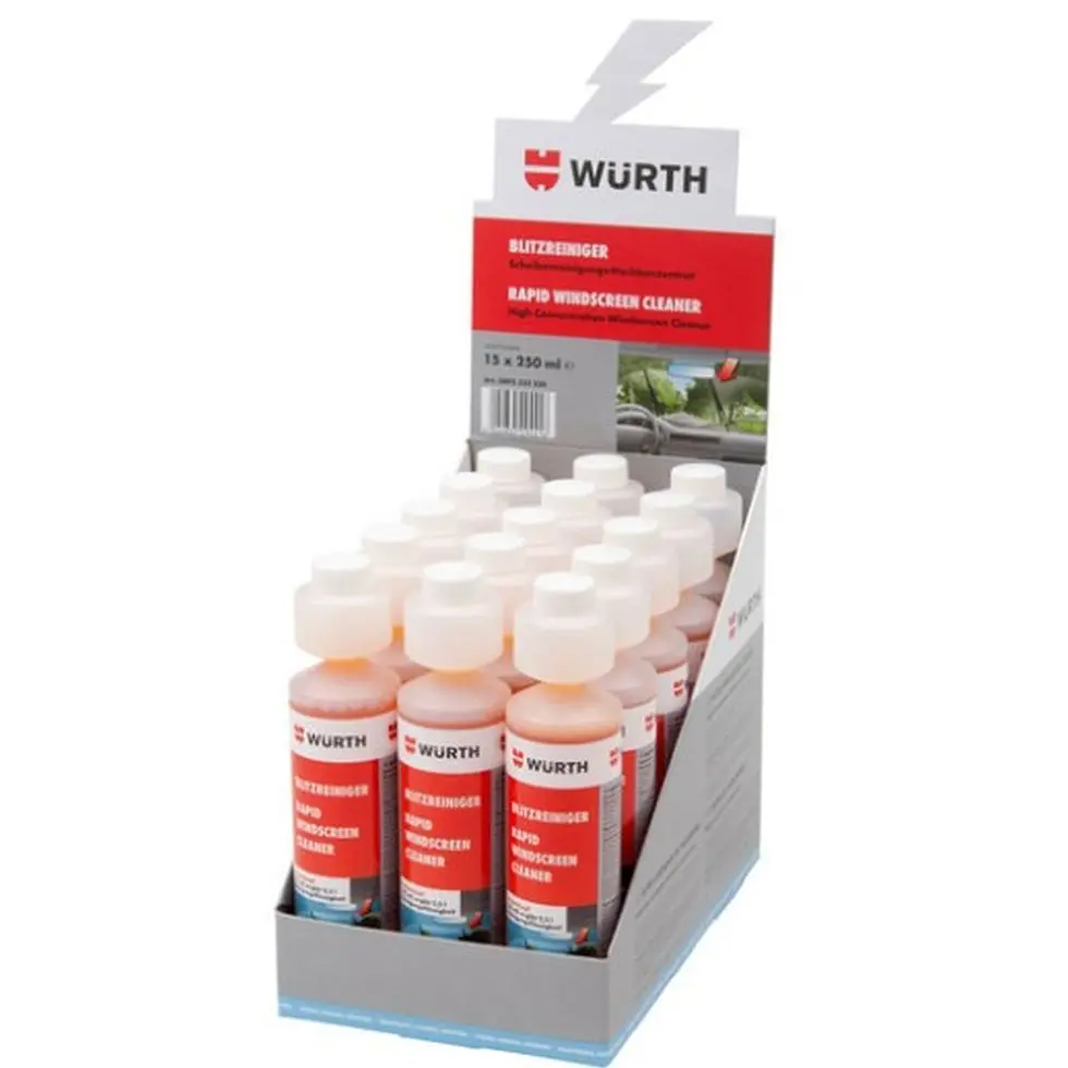 Омивач скла Wurth концентрат 1:100 літній 250 мл (0892333250) - фото 2
