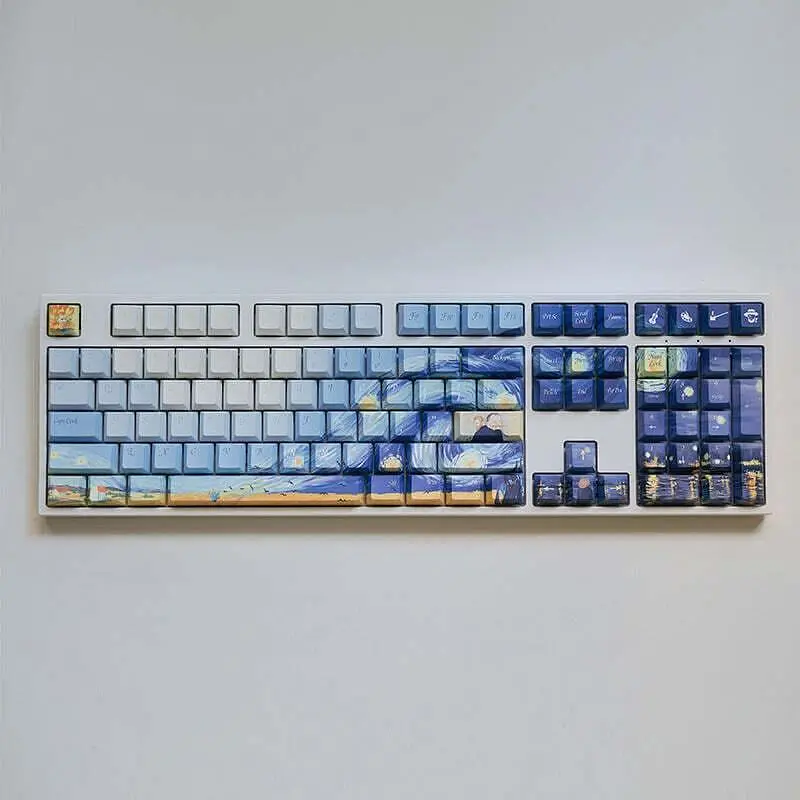 Набор клавиш Varmilo 130Keys Van Gogh Cherry Profile Keycap Set (130K-110FA-R-V) - фото 12