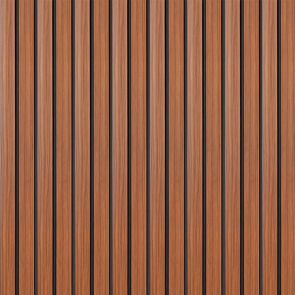 Рейка декоративная Sticker Wall PS 2900х118х12мм Темный дуб SW-00001746 - фото 6