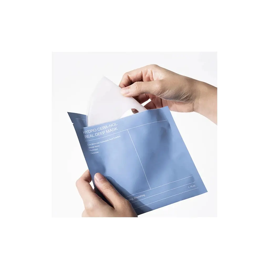 Маска для обличчя Biodance Hydro Cera-Nol Real Deep Sheet Mask 34 г (8809937360629) - фото 4