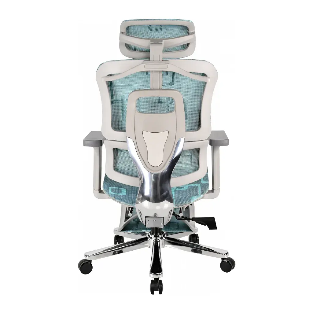 Офісне крісло GT Racer B-528 Gray/Blue - фото 6