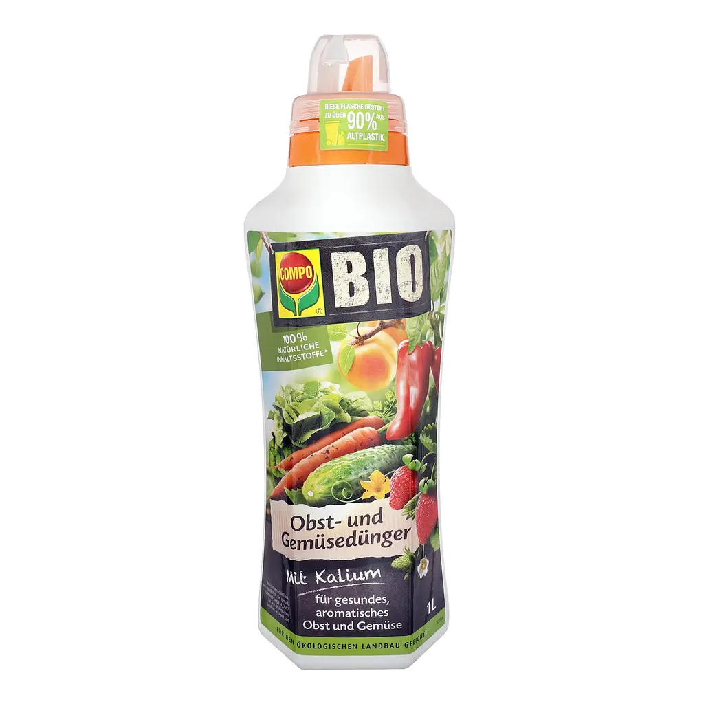 Добриво Compo Bio рідке органічне для фруктових і овочів 1 л (2224) - фото 2