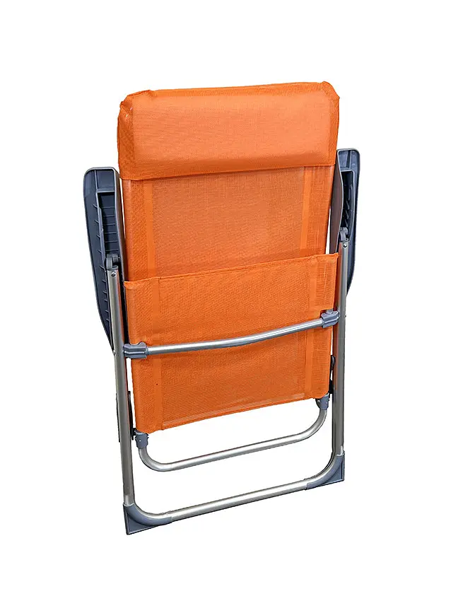 Складний стілець Levistella GP20022010 ORANGE оранжевий висота 101 см вага 3,1 кг навантаження 110 кг для дачі - фото 6