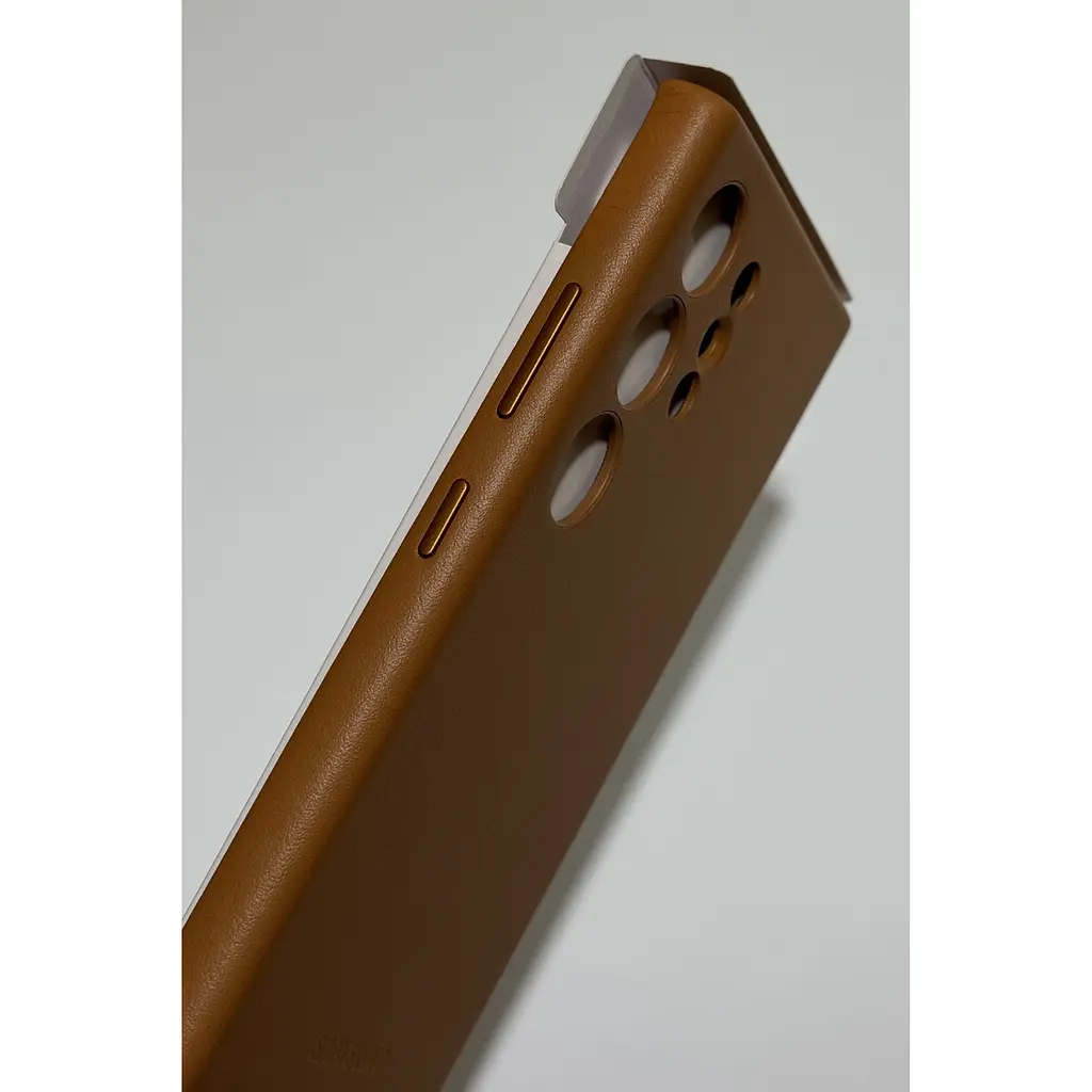 Оригинальный кожаный чехол Samsung Leather Case Cover для Samsung Galaxy S23 Ultra (S918) Camel EF-VS918LAEGRU - фото 3