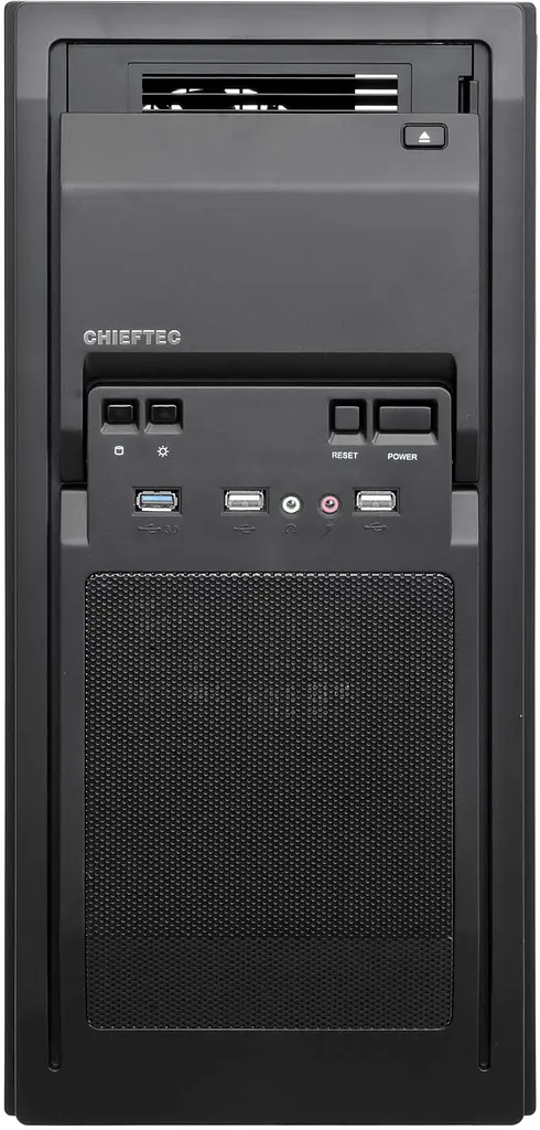 Корпус Chieftec LIBRA LF-02B-OP ATX, без БЖ, Black - фото 2