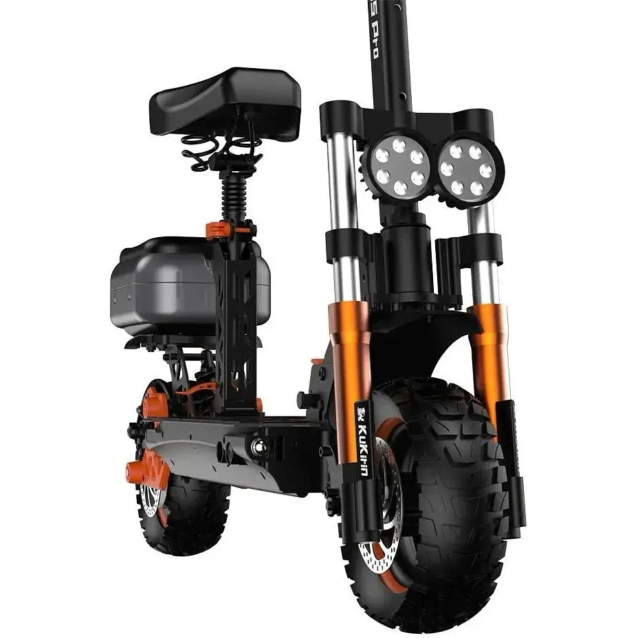 Електросамокат із сидінням KugooKirin M5 Pro (1200W, 23Ah) - фото 6