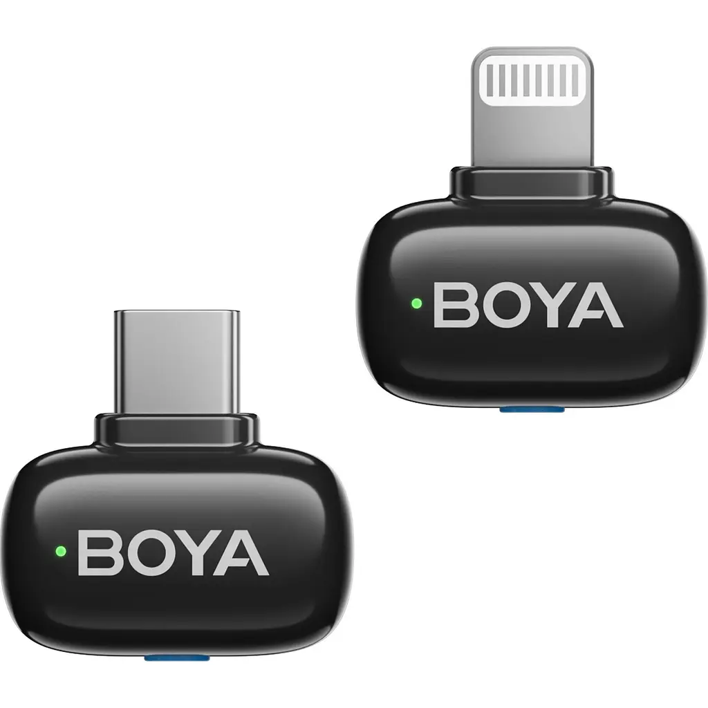 Мікрофонна радіосистем Boya mini-12 USB-C/Lightning Black [153269] - фото 5