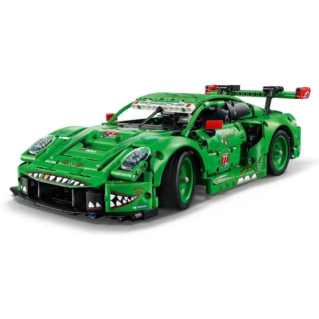Конструктор LEGO Technic Автомобиль Porsche 911 GT3 R REXY AO Racing 1313 деталей (42224) - фото 3