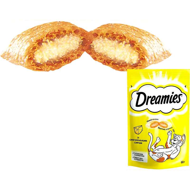 Лакомство для кошек Dreamies с сыром 60 г - фото 3