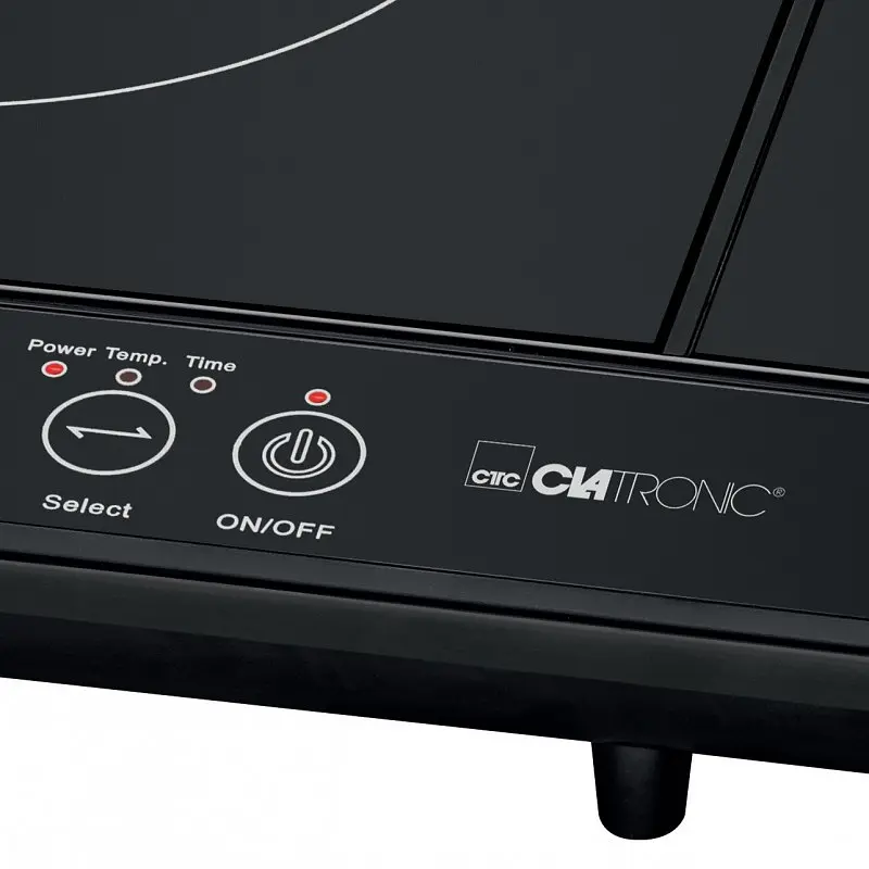 Плита індукційна Clatronic DKI 3609 дві камфорку 3500 вт - фото 3