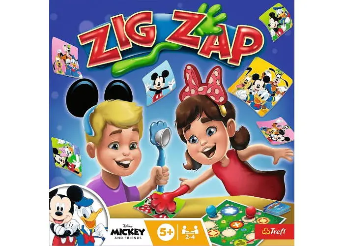 Настільна гра Trefl Зіг - Зап. Дісней (Zig Zap Disney) (02438) - фото 2
