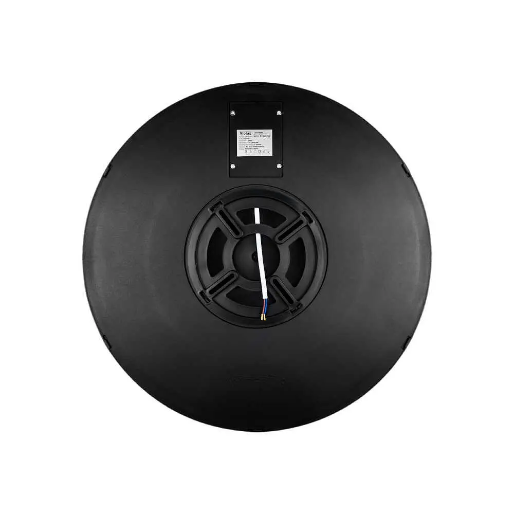 Світильник LED MILLENNIUM 38W 5000K круг чорний Violux ( 351238 ) - фото 4