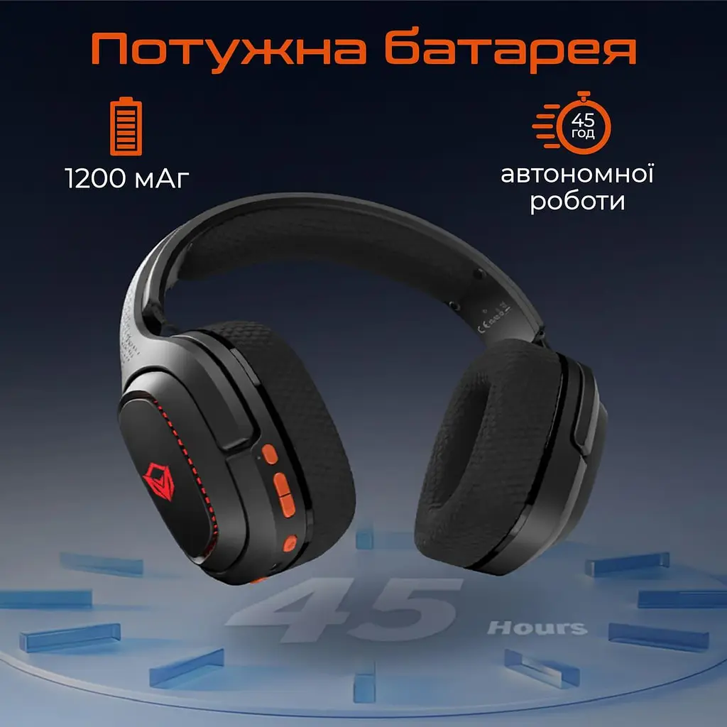 Ігрова гарнітура Meetion MT-BTH012-A (MT-BTH012-A) - фото 4