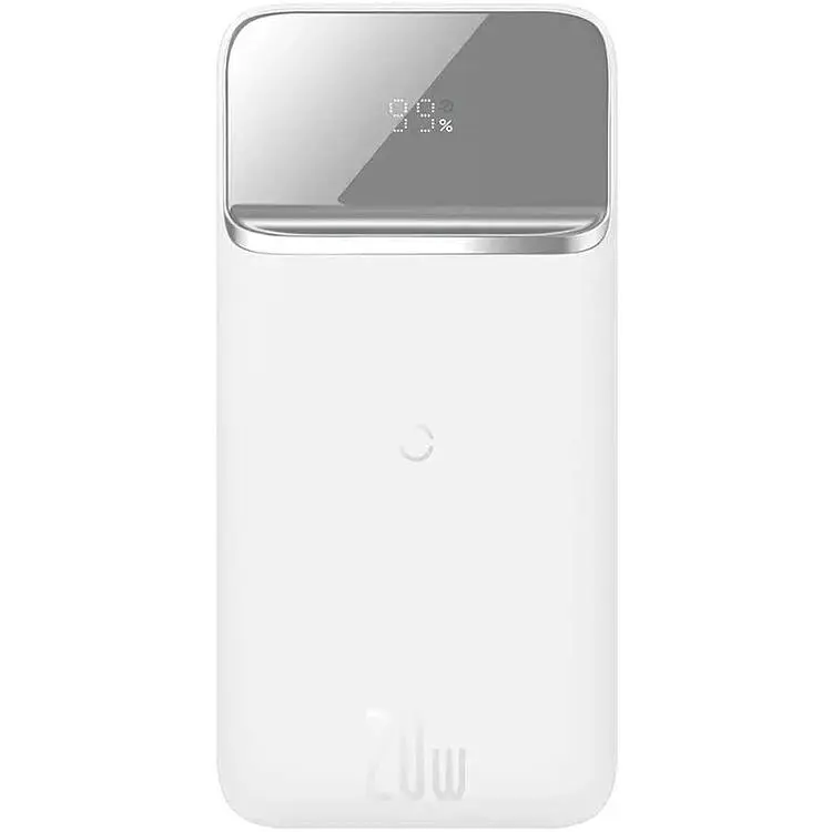 Портативна батарея Baseus Wireless Charger Magnetic 10000 mAh 20W PPMT-02 White - фото 2