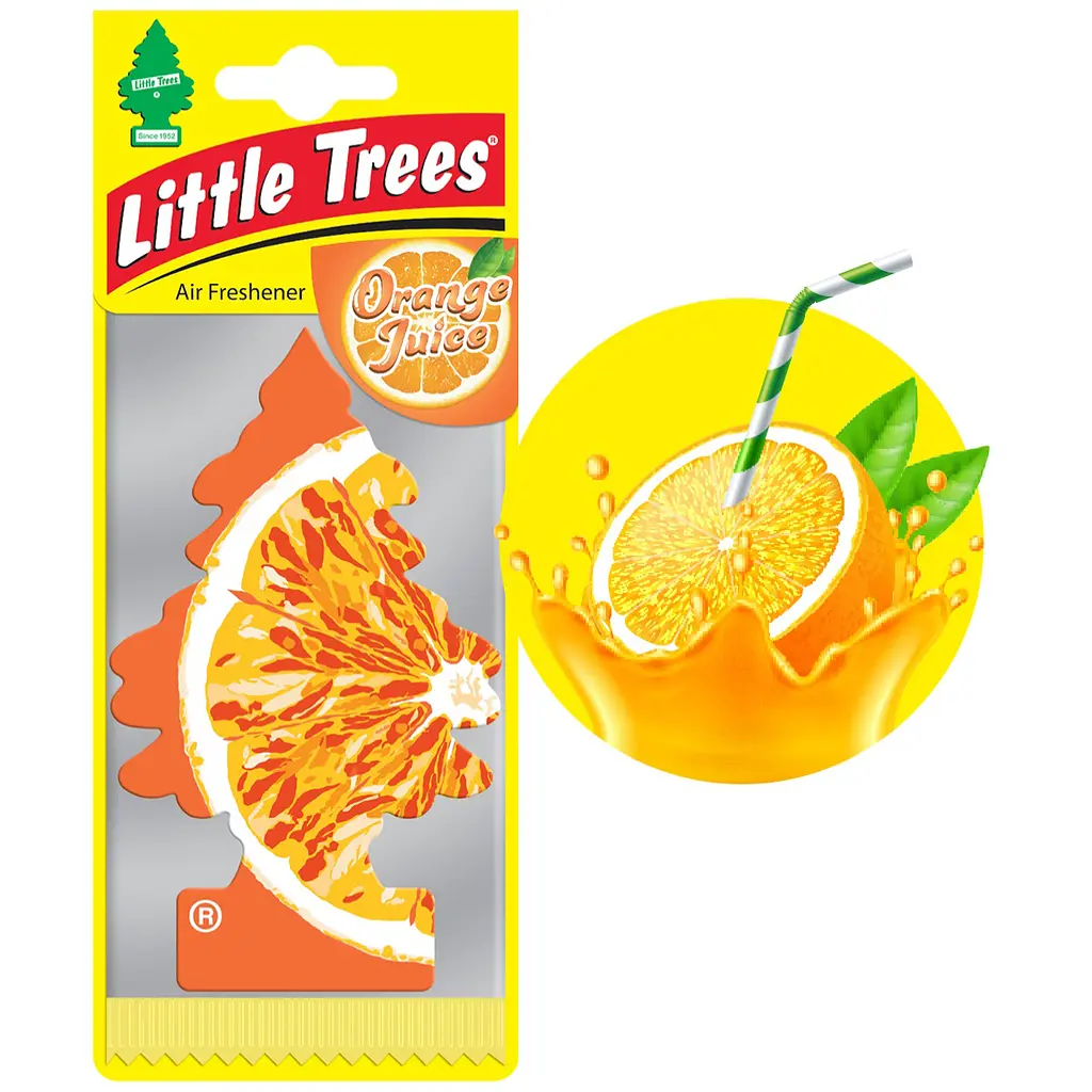 Ароматизатор воздуха Little Trees Елочка Апельсиновый сок (79173) - фото 2