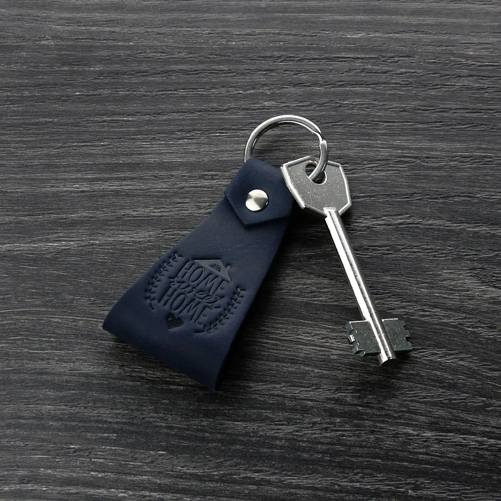 Шкіряний брелок Home sweet home - фото 10