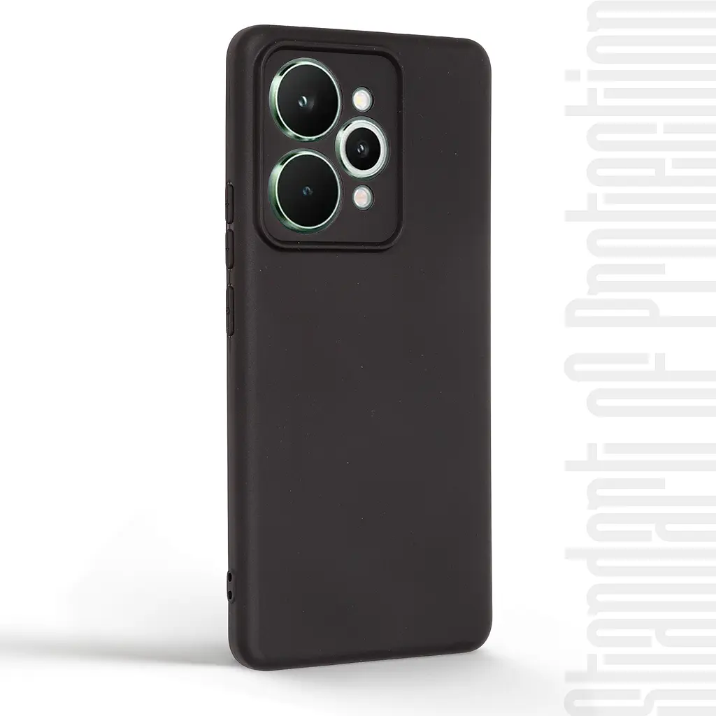 Чехол-накладка для смартфона Realme 15 Pro 5G, противоударный, силиконовый, термополиуретановый (ТПУ), с защитой камеры и корпуса, черный, защита всего корпуса, ArmorStandart (ARM89117) - фото 2