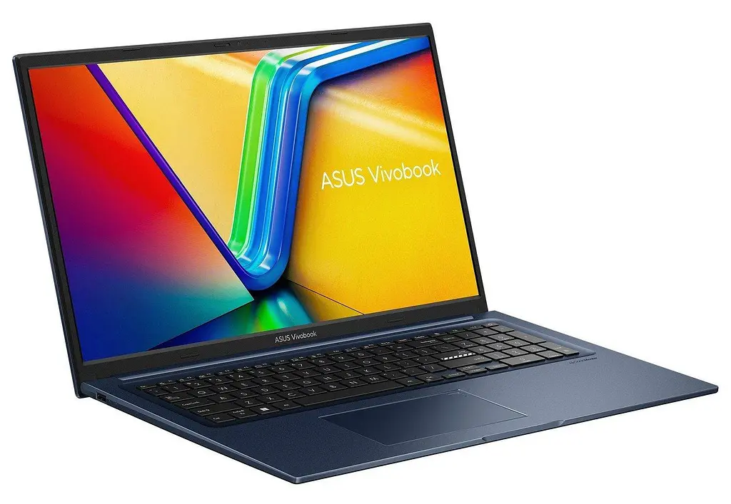 Ноутбук ASUS Vivobook 17 X1704VA-AU891 (17.3 FHD 60 Hz, Intel Core i3-1315U, 16 GB, 512 SSD, Intel UHD, DOS) Quiet Blue (90NB10V2-M00WU0) - фото 2