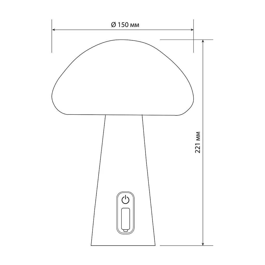 LED лампа Videx VL-TF25BG настiльна з акумулятором 4 Вт 3000-6500 K та RGB бежева (VL-TF25BG) - фото 19