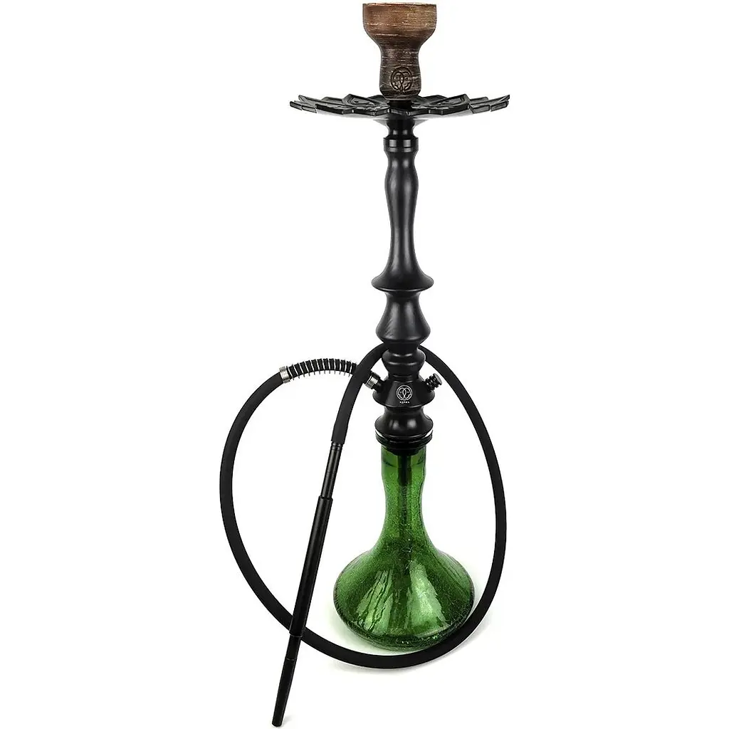 Кальян KARMA HOOKAH 3.2 Black (Craft Crash Green) - фото 2
