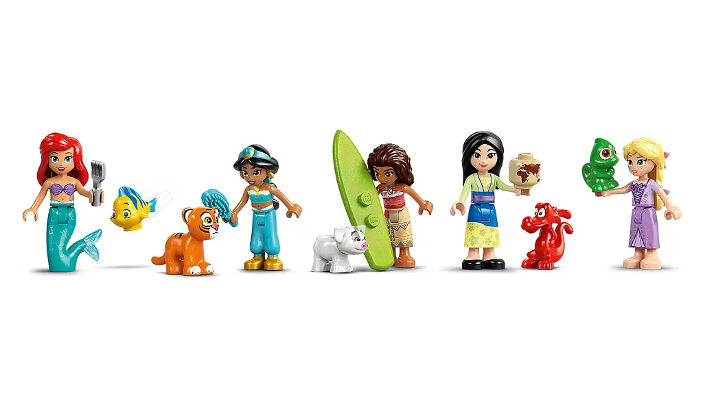 Конструктор LEGO Disney Princess Замок принцессы и королевские любимцы 787 деталей (43267) - фото 10