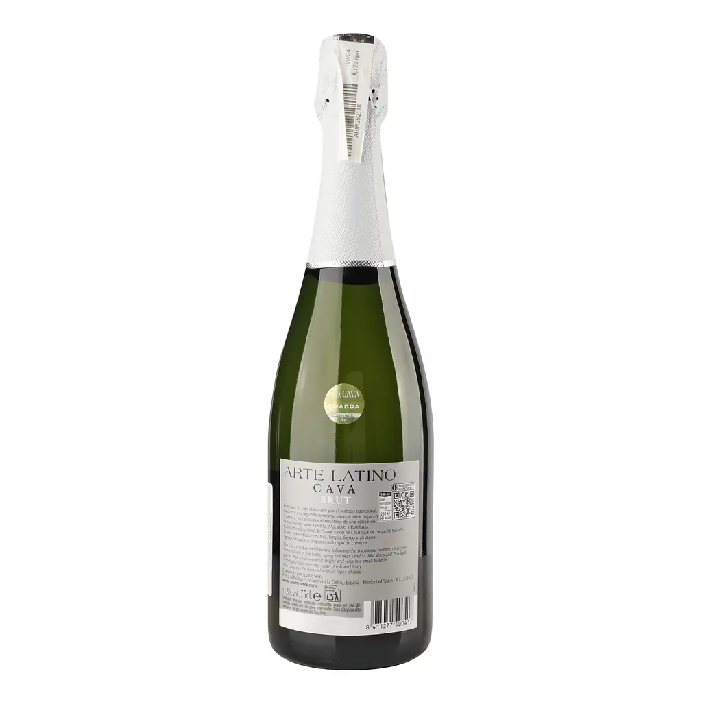 Вино игристое Arte Latino Cava Brut Garcia Carrion белое сухое 11.5% 0.75 л - фото 3