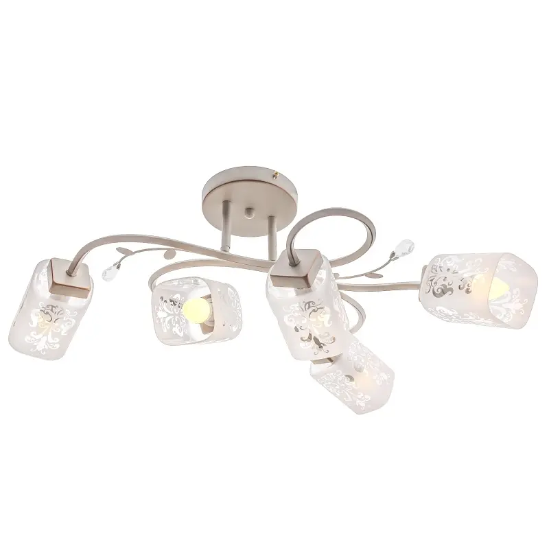 Люстра стельова Brille E14 40W WH (LK-627C/5) - фото 4