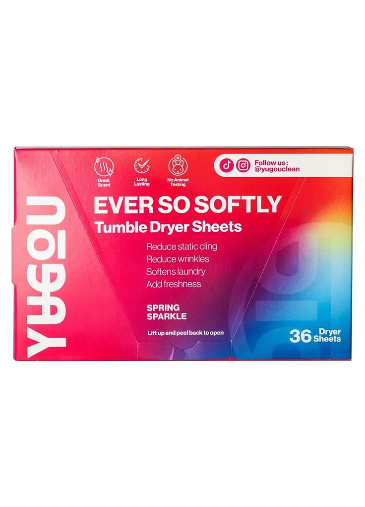 Парфумовані серветки для сушильної машини Yugou Spring Sparkle 36 шт