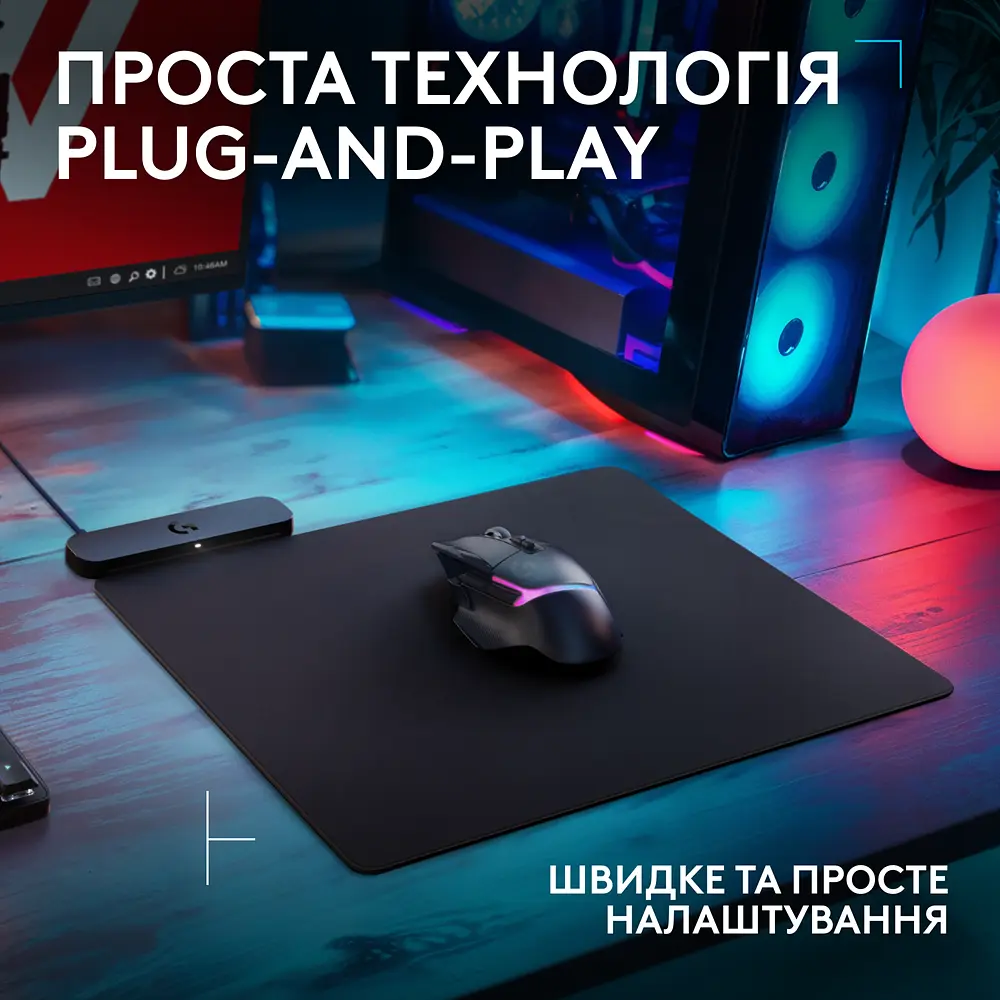 Коврик для мыши G Powerplay 2 (L947-000003) Logitech teh0022904 - фото 5