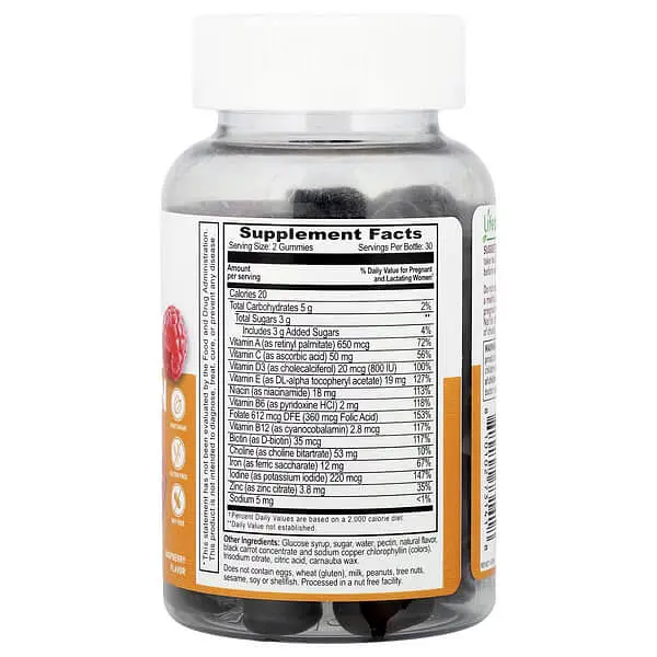Мультивітаміни для дітей Kids Multivitamin with Iron 60 жувальних цукерок Lifeable vit0005328 - фото 2