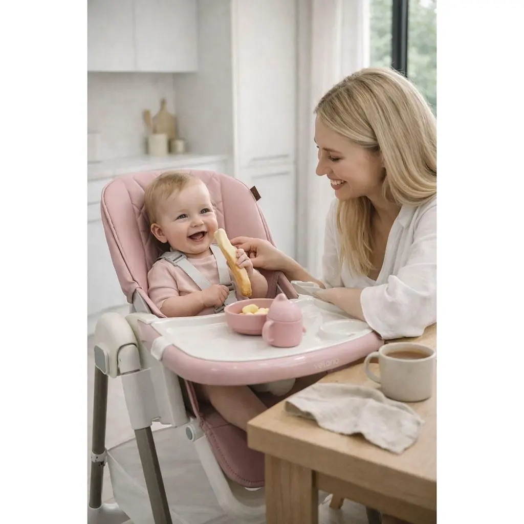 Стул для кормления ребенка VELANO Nexi, pink - фото 3