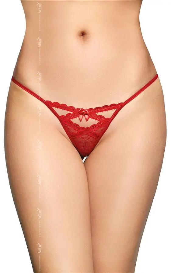 Жіночі стрінги Softline G-String 2494 - red, M/L (червоний)