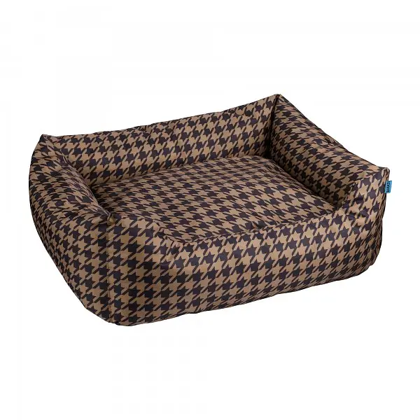 Лежак для собак та котів Barksi Home S прямокутний Коричневий 35x45 см 1012043
