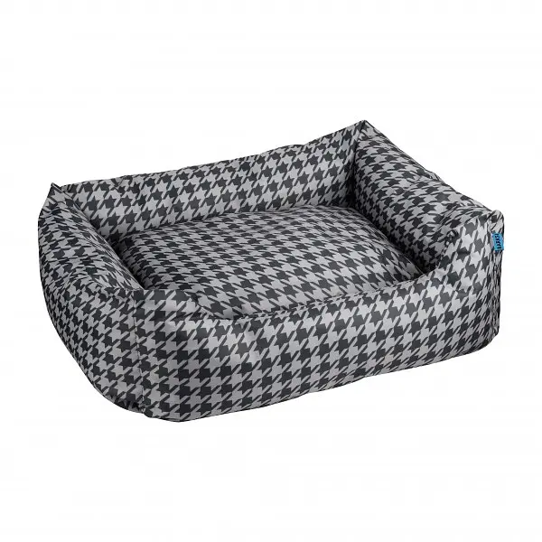 Лежак для собак та котів Barksi Home L прямокутний Сірий 50x70 см 1032041