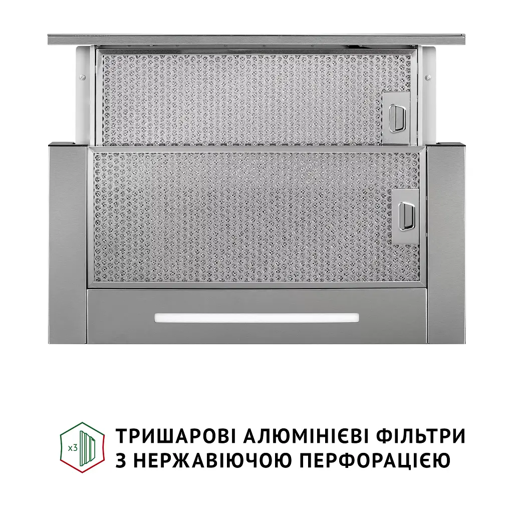 Витяжка телескопічна PERFELLI ISEO 6PWX INOX - фото 10