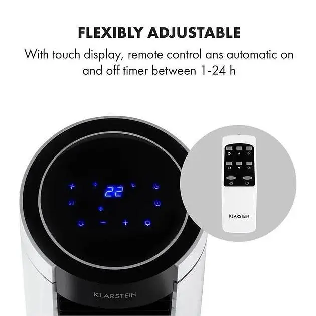 Кондиціонер мобільний Klarstein Metrobreeze Miami 9000BTU (10034678) - фото 5