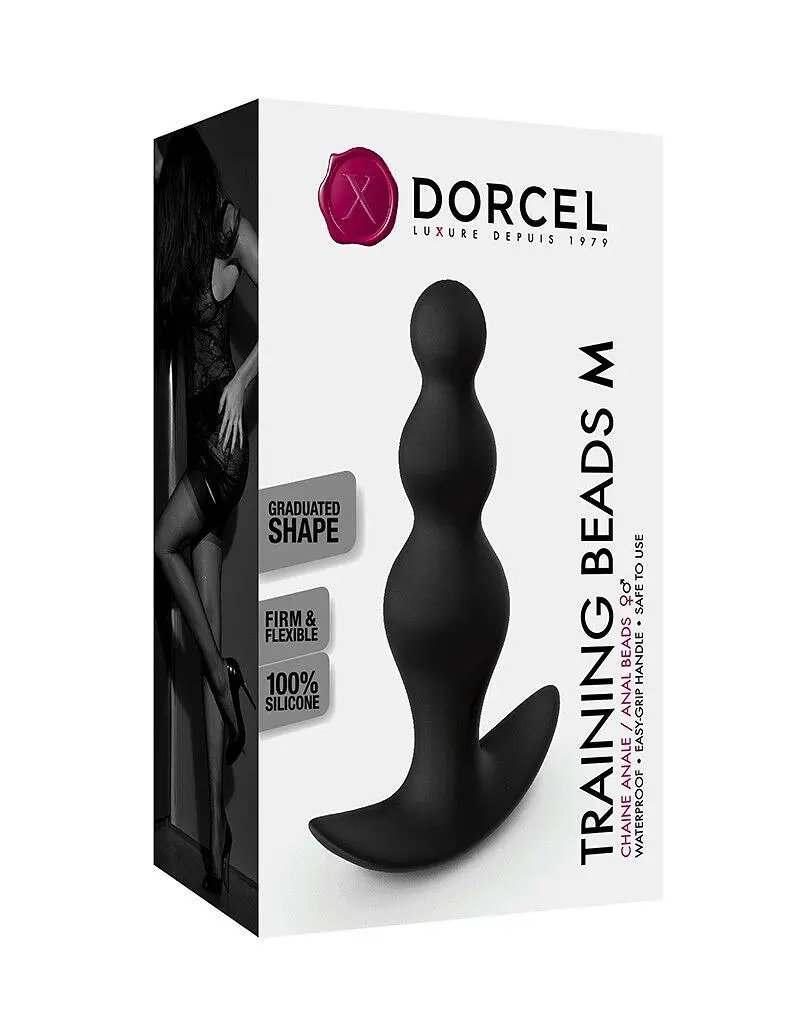 Анальний силіконовий ланцюжок Dorcel TRAINING BEADS, M Dorcel 80-6072394; SO4527 91766 - фото 3
