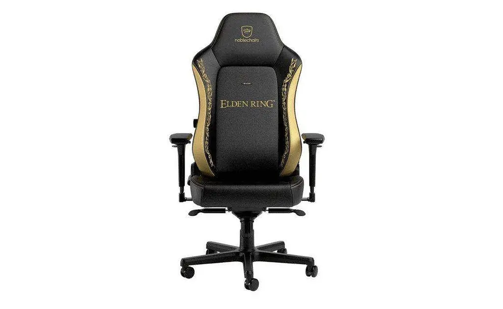 Ігрове крісло Noblechairs HERO Elden Ring Edition Black and Gold - фото 3