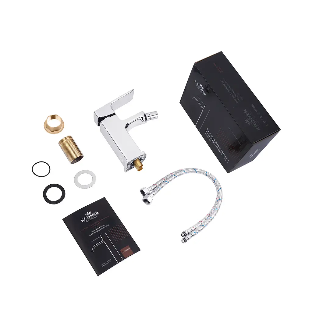 Смеситель для биде Kroner KRM Harz - C020 (CV023614) - фото 5