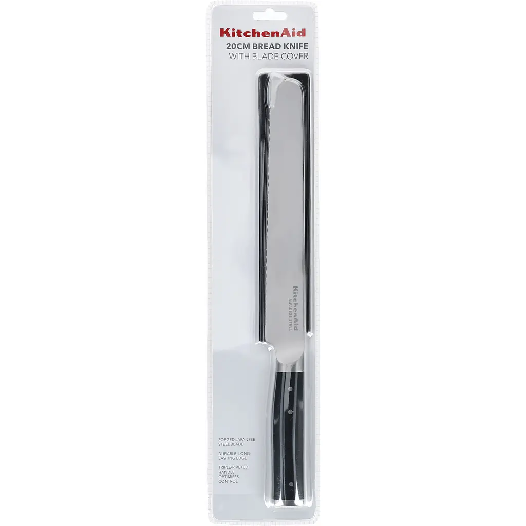 Нож для хлеба KitchenAid Coreline с защитным чехлом для лезвия (KOG8IRSSOHOBA) - фото 8